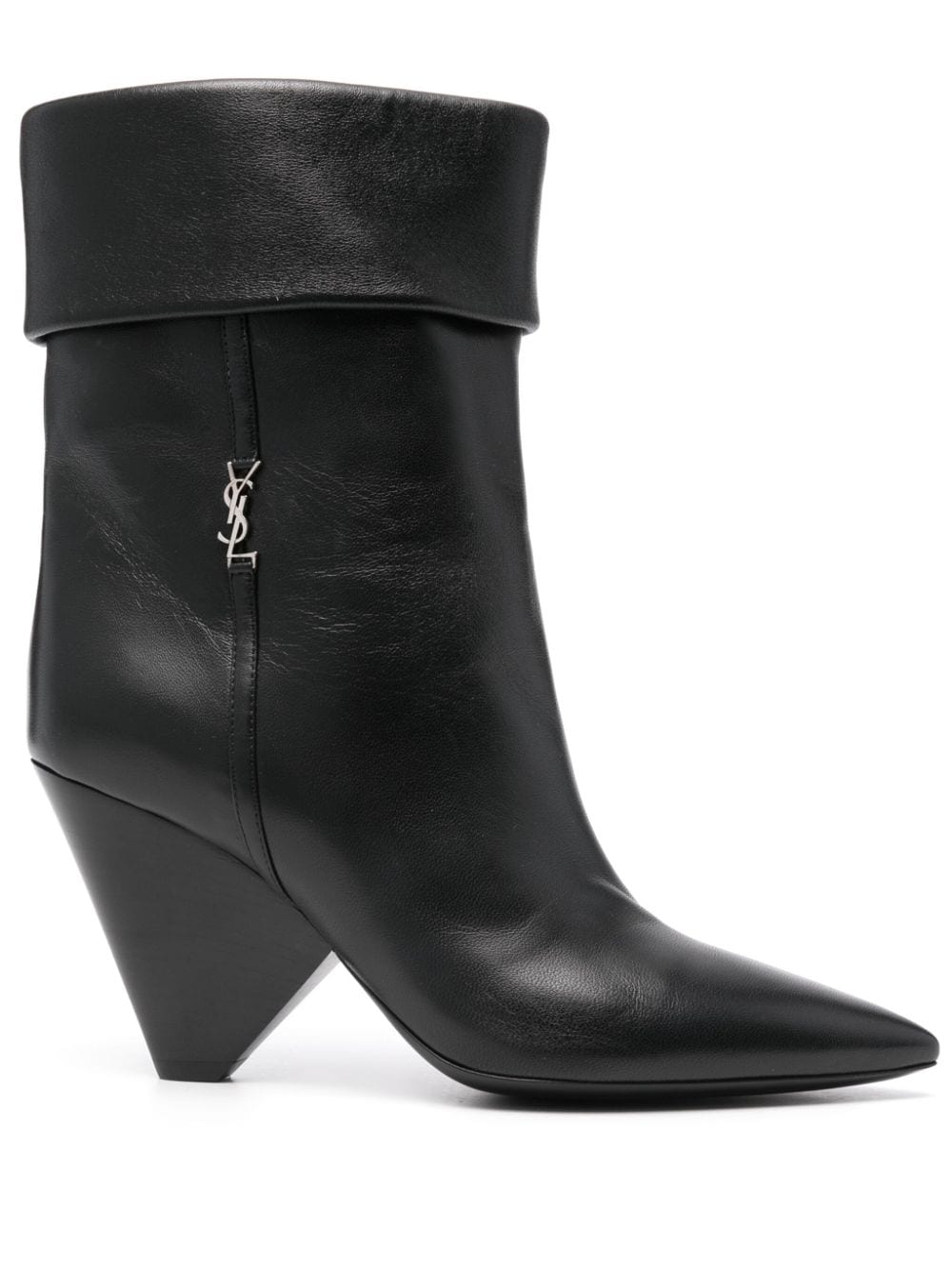 Saint Laurent Niki 85mm ankle boots - Black von Saint Laurent