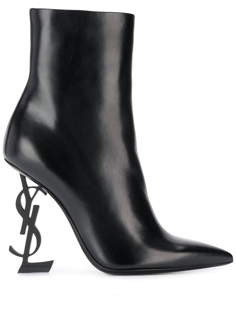 Saint Laurent Opyum 105mm ankle boots - Black von Saint Laurent
