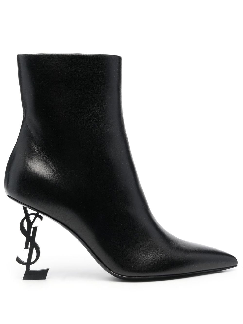 Saint Laurent Opyum 110mm ankle boots - Black von Saint Laurent
