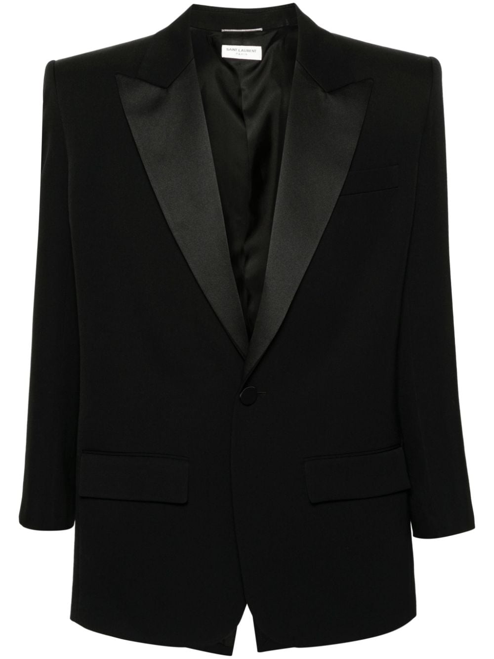 Saint Laurent Oversized wool blazer - Black von Saint Laurent