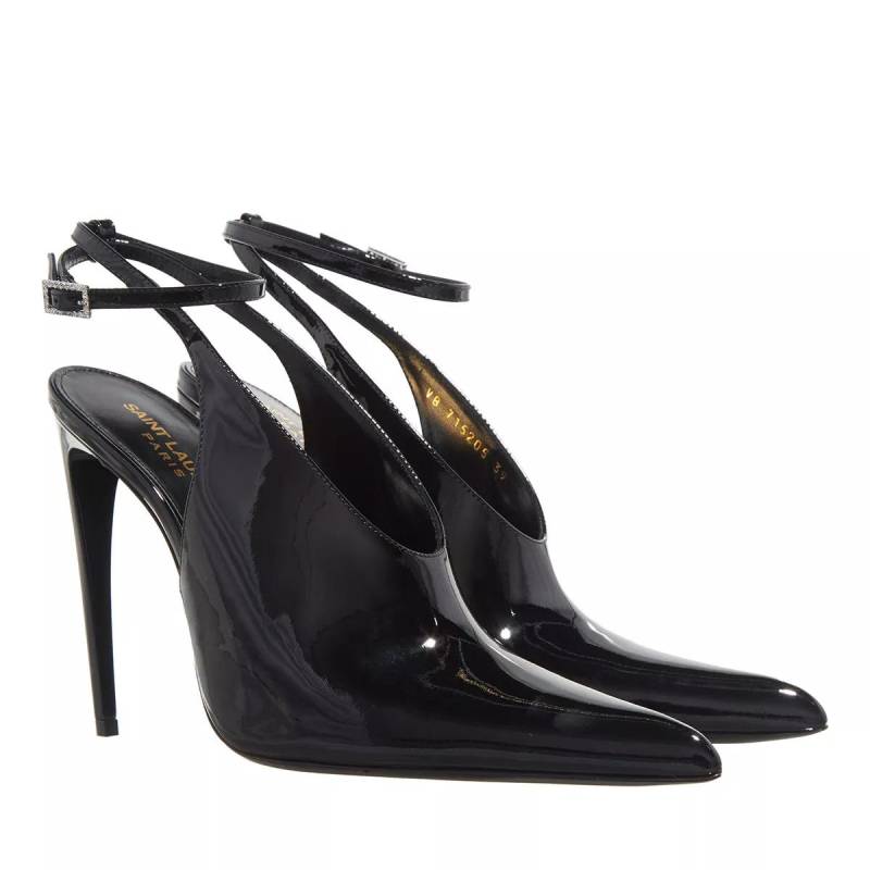 Saint Laurent Pumps & High Heels - Kendall Patent Leather Slingback Pumps - Gr. 36 (EU) - in Schwarz - für Damen von Saint Laurent