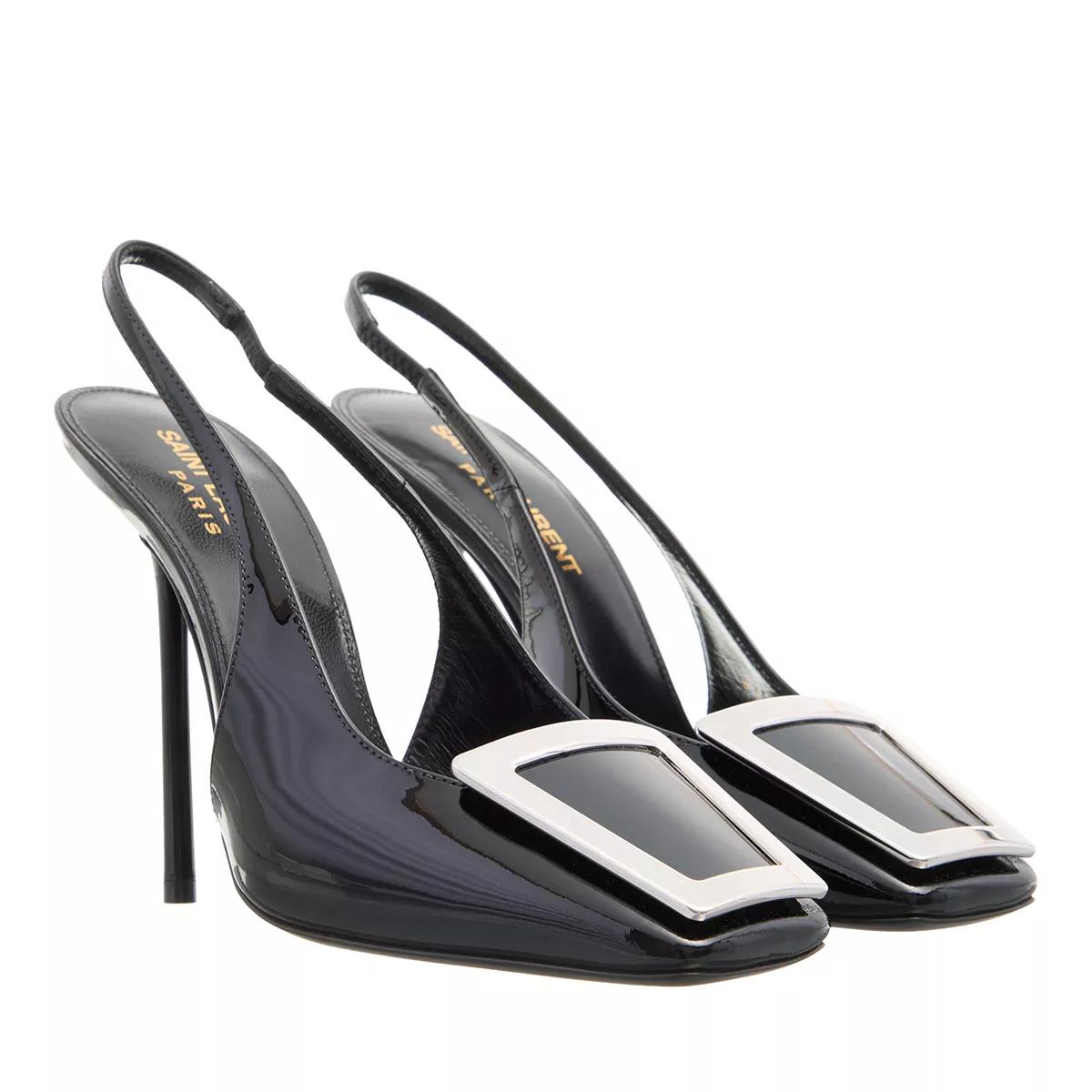 Saint Laurent Pumps & High Heels - Maxine Patent Slingback Pumps - Gr. 36 (EU) - in Schwarz - für Damen von Saint Laurent