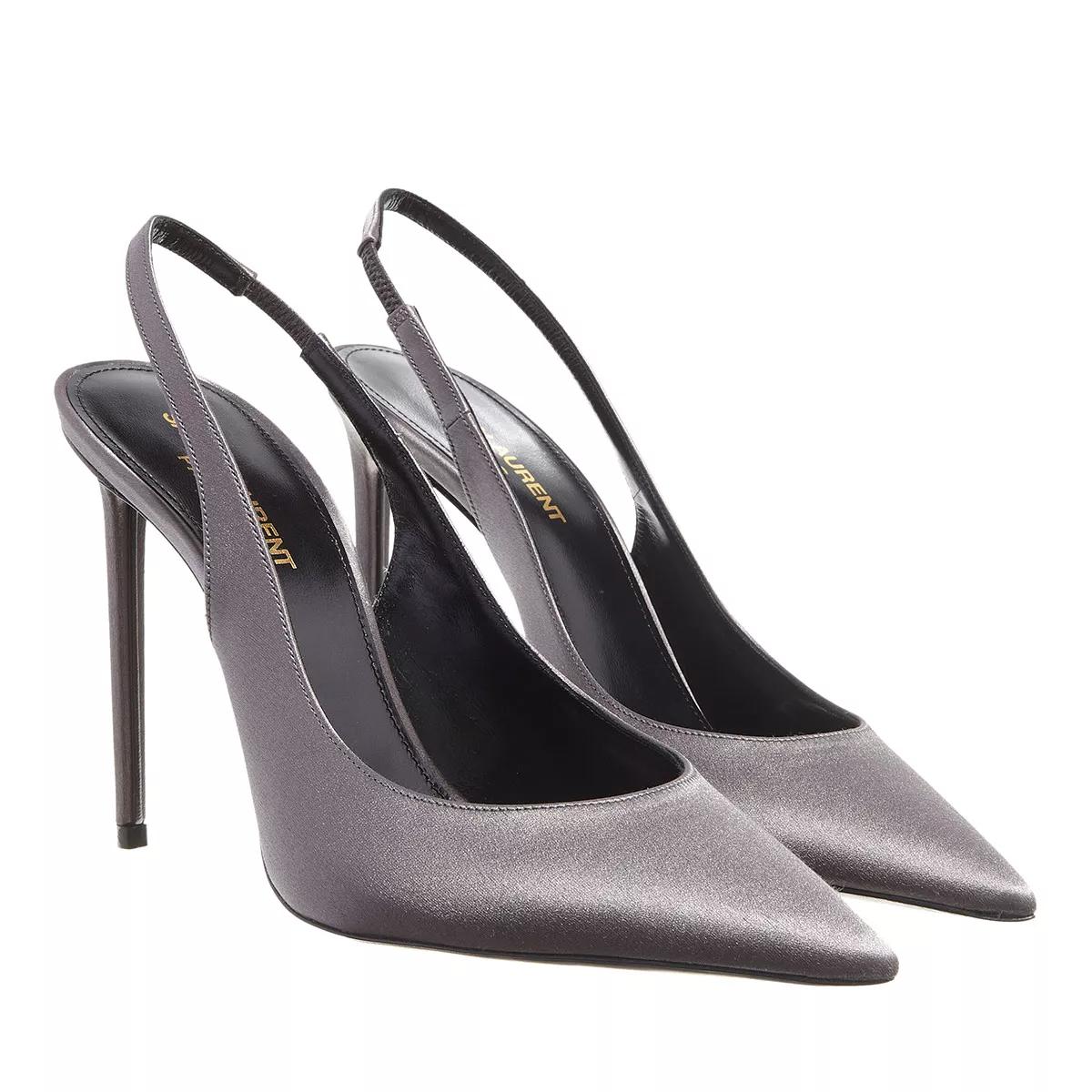 Saint Laurent Pumps & High Heels - Zoe Slingback Pumps - Gr. 38 (EU) - in Grau - für Damen von Saint Laurent