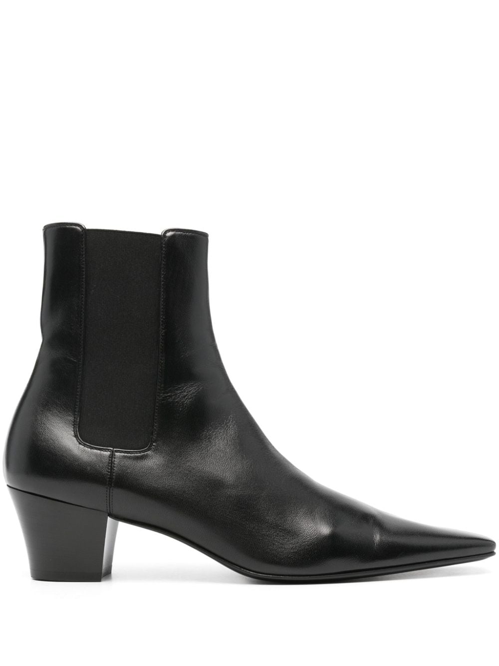 Saint Laurent Rainer 70mm leather boots - Black von Saint Laurent