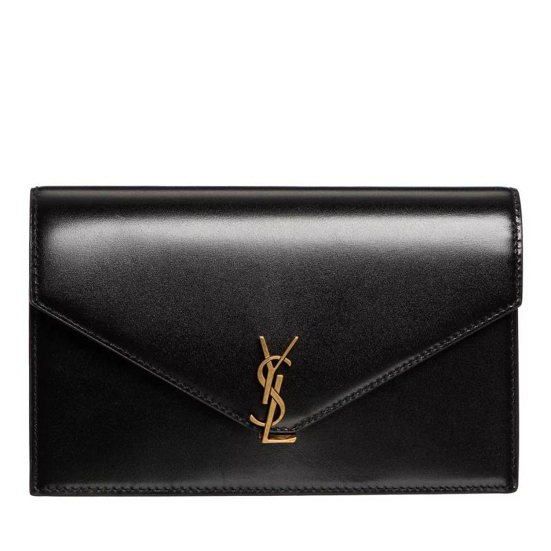 Saint Laurent Schultertasche - Envelope Mini Smooth Leather Bag - Gr. unisize - in Schwarz - für Damen von Saint Laurent