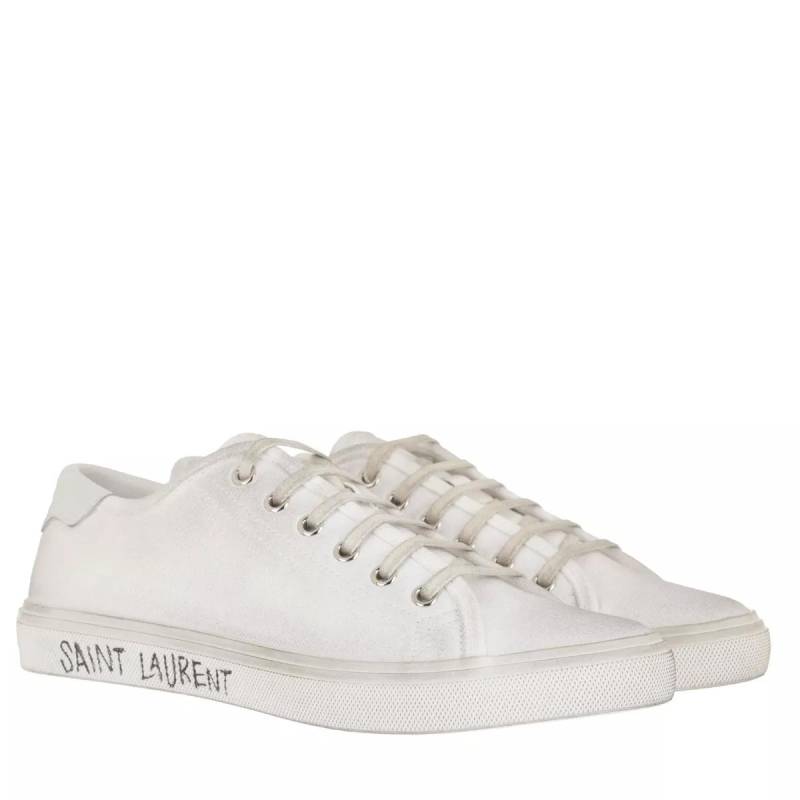 Saint Laurent Sneakers - Malibu Canvas Sneakers - Gr. 42 (EU) - in Weiß - für Damen von Saint Laurent