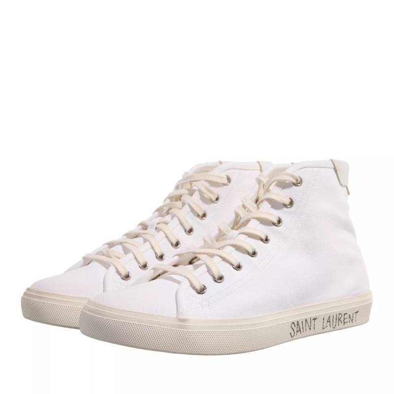 Saint Laurent Sneakers - Malibu Hightop Sneaker - Gr. 36 (EU) - in Weiß - für Damen von Saint Laurent