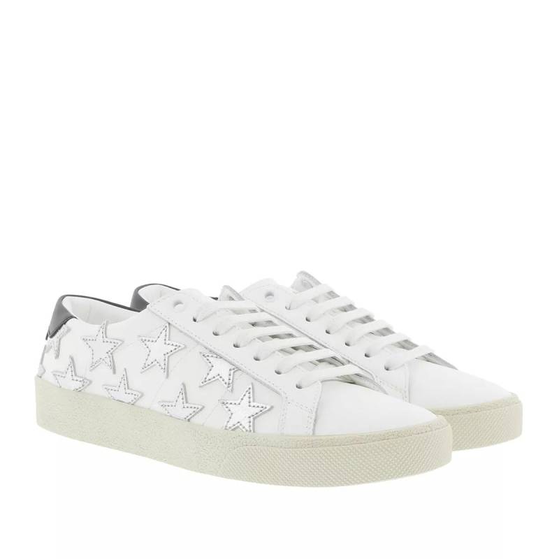 Saint Laurent Sneakers - Star Sneakers Leather - Gr. 36 (EU) - in Weiß - für Damen von Saint Laurent