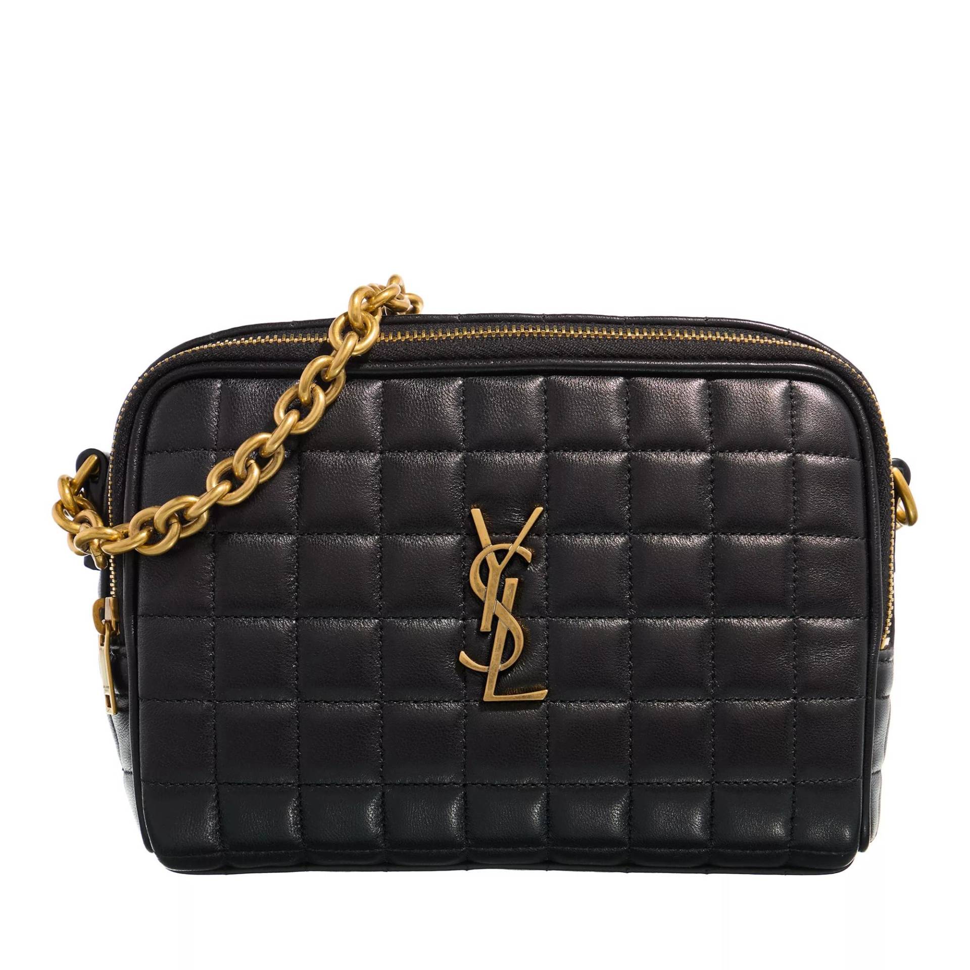 Saint Laurent Schultertasche - Ysl Camera Bag - Gr. unisize - in Schwarz - für Damen Saint Laurent Schultertasche - Ysl Camera Bag - Gr. unisize - in Schwarz - für Damen von Saint Laurent