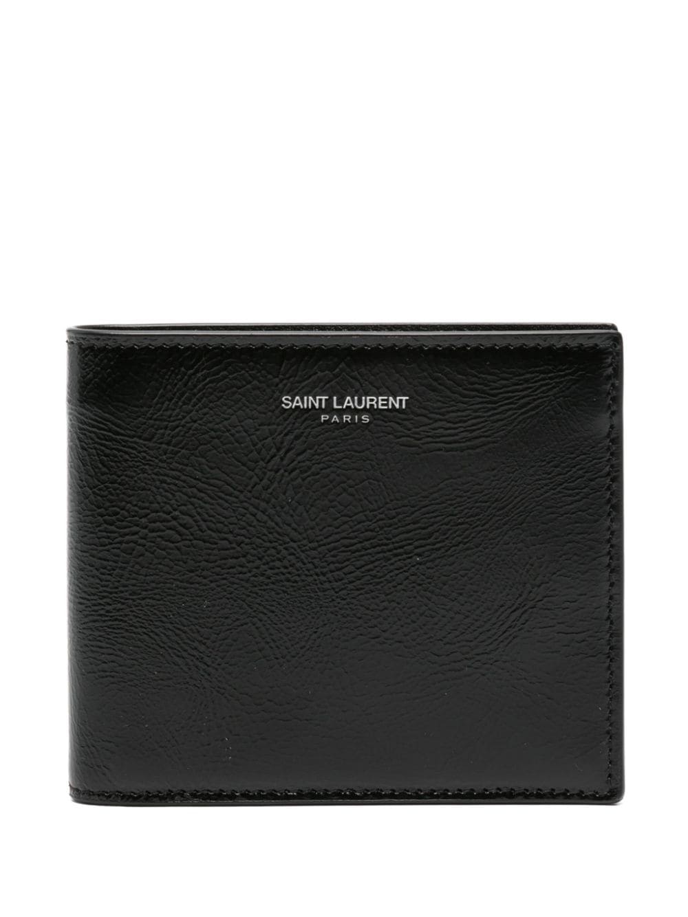 Saint Laurent bi-fold leather wallet - Black von Saint Laurent