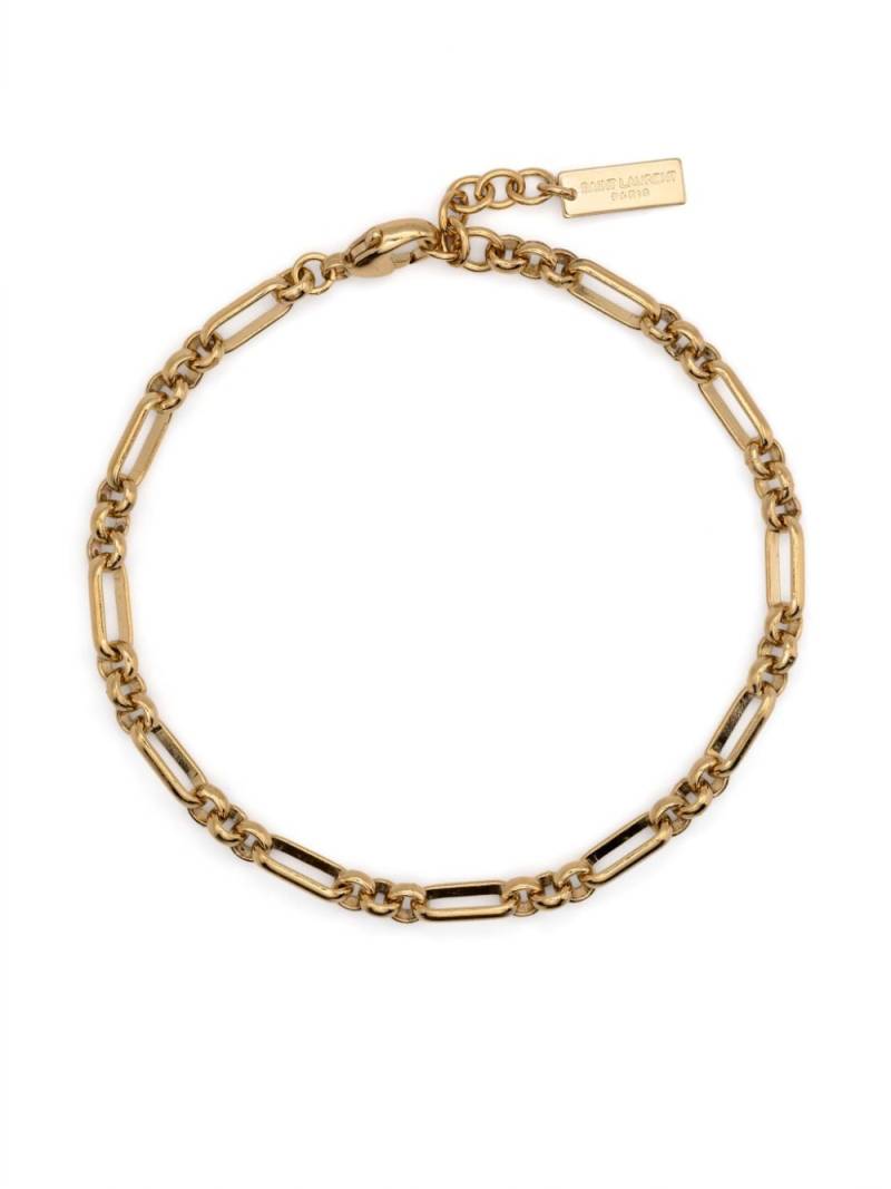 Saint Laurent gold-tone chain-link bracelet von Saint Laurent