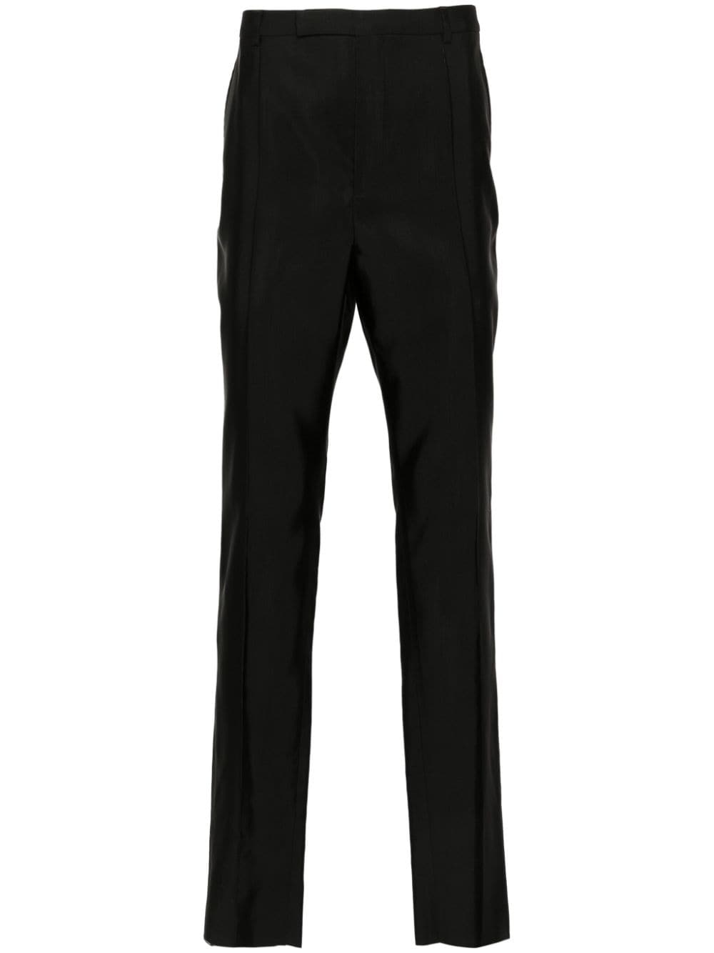 Saint Laurent high-waisted tailored trousers - Black von Saint Laurent