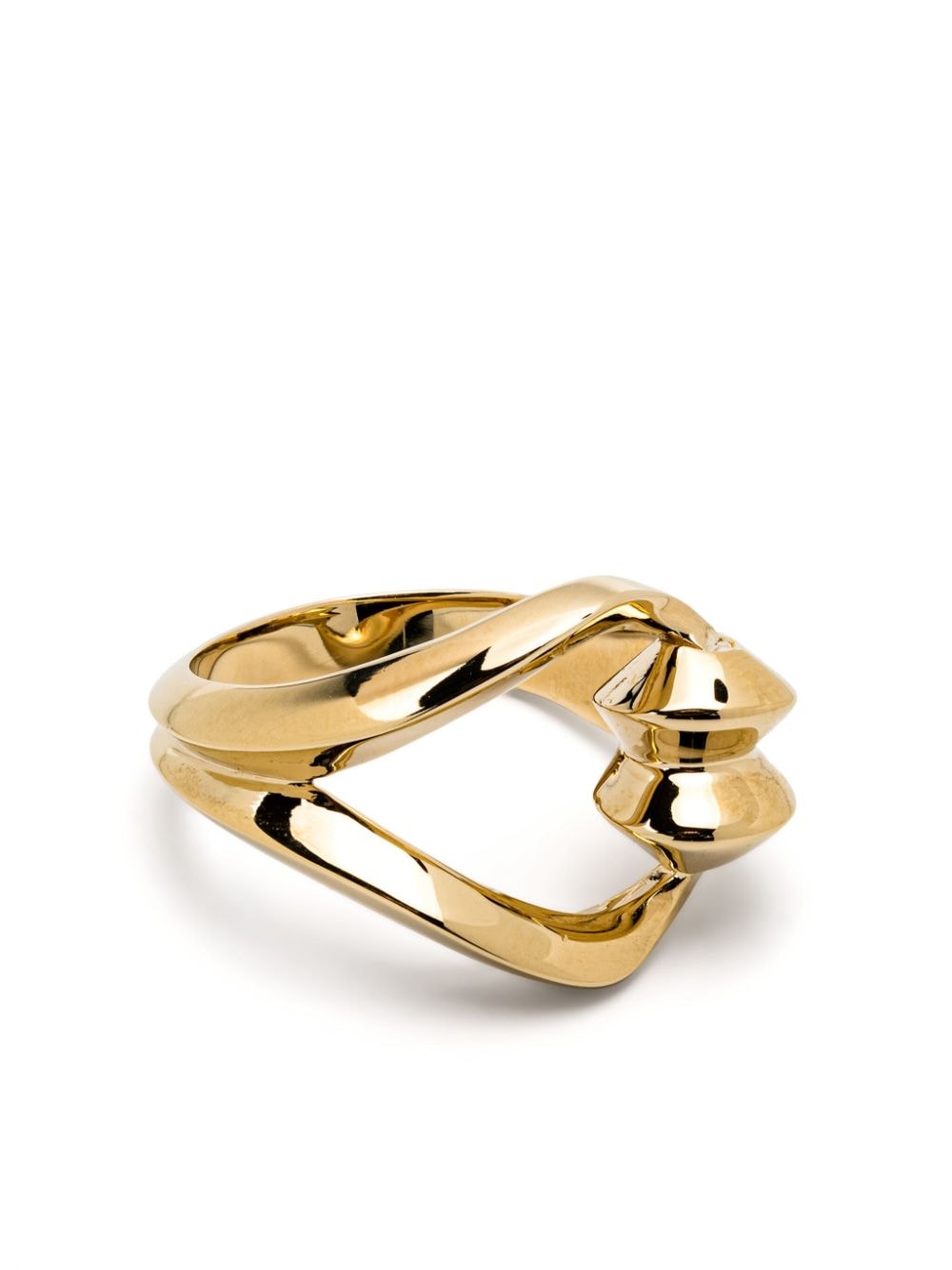 Saint Laurent ladder-hook ring - Gold von Saint Laurent