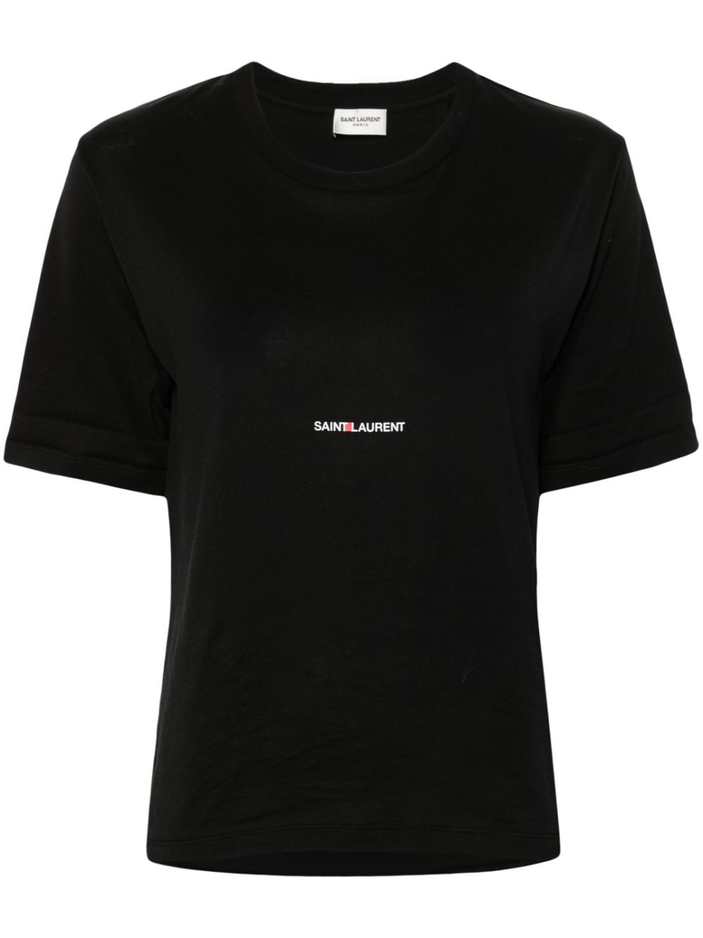 Saint Laurent logo print T-shirt - Black von Saint Laurent