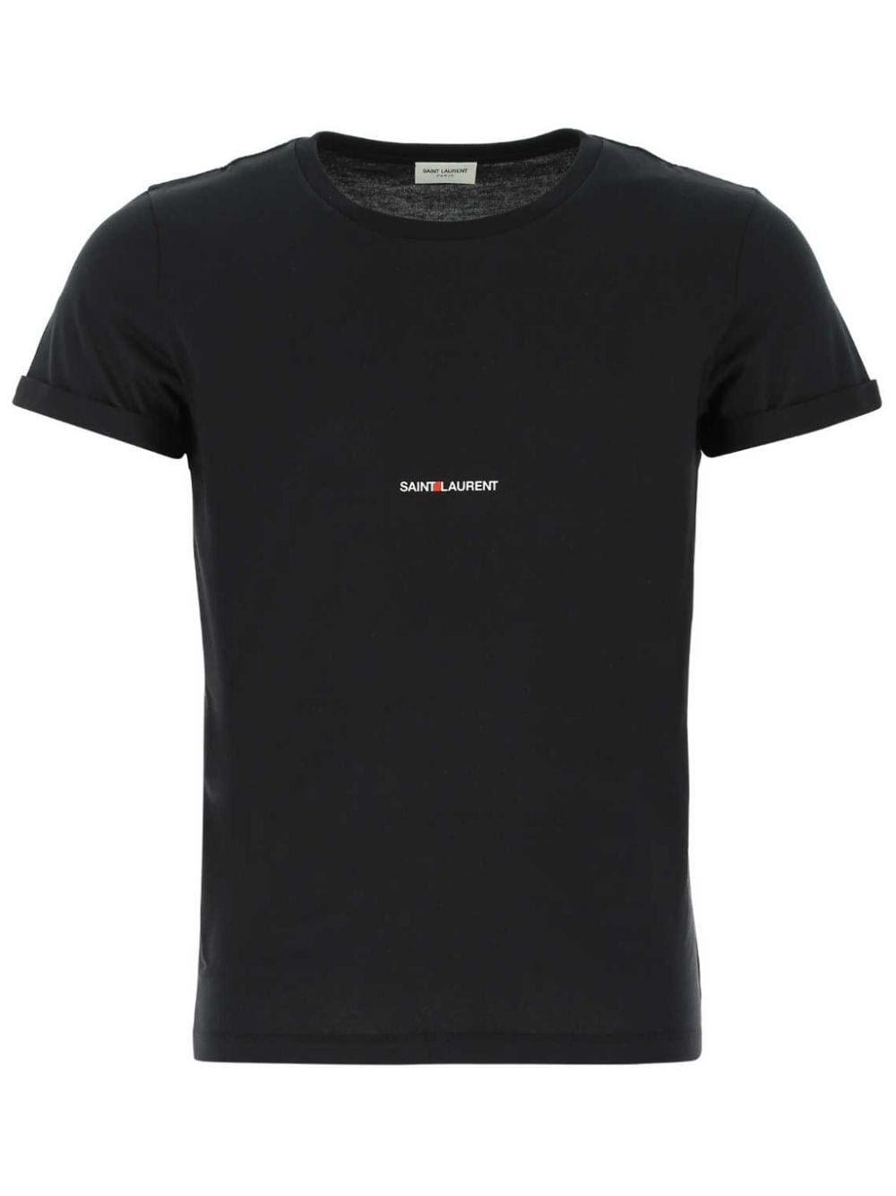 Saint Laurent logo print T-shirt - Black von Saint Laurent