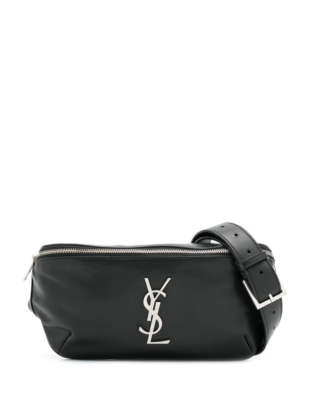 Saint Laurent monogram leather belt bag - Black von Saint Laurent