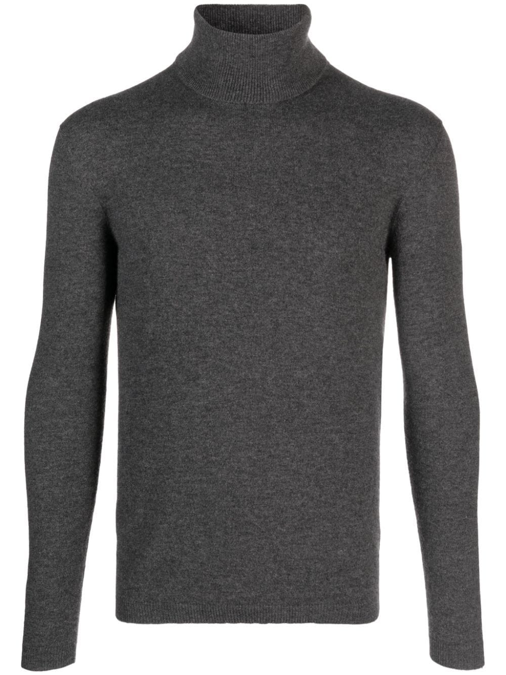 Saint Laurent roll-neck cashmere jumper - Grey von Saint Laurent