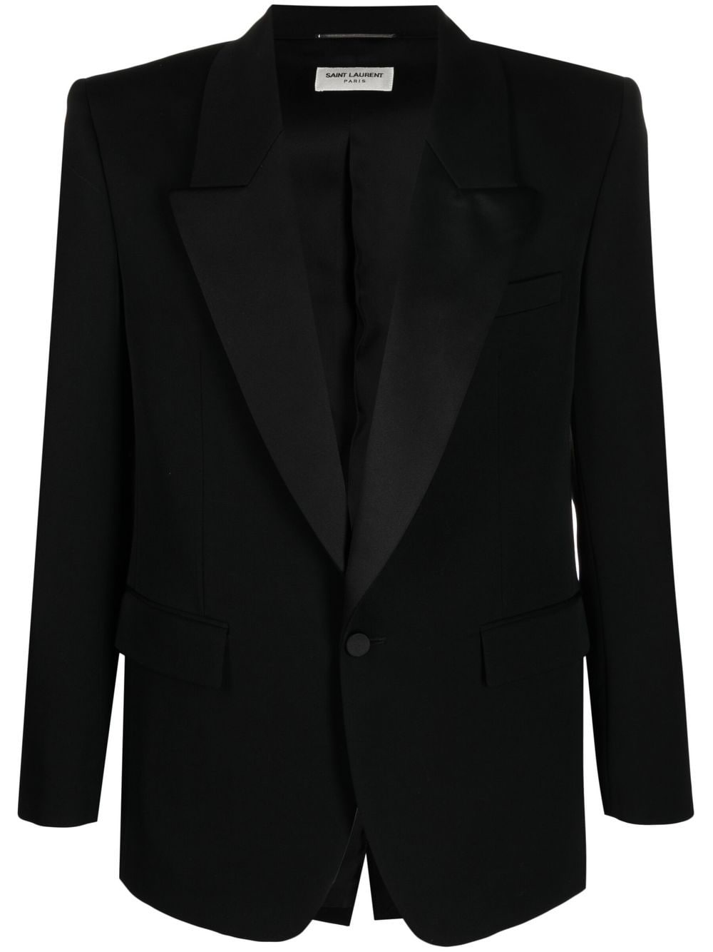 Saint Laurent single-breasted blazer - Black von Saint Laurent