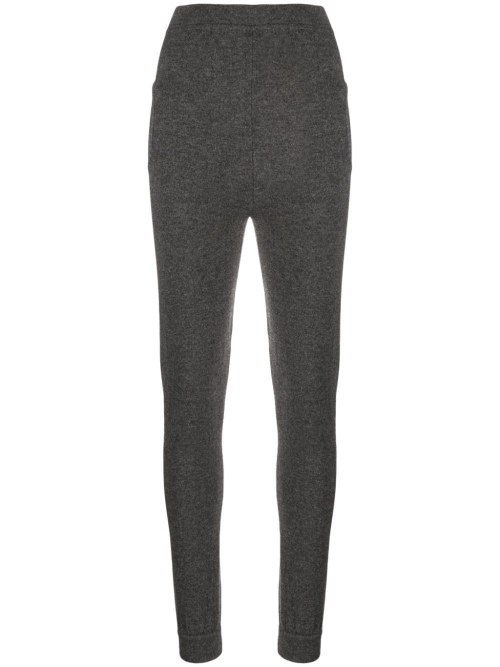 Saint Laurent tapered-leg cashmere trousers - Grey von Saint Laurent