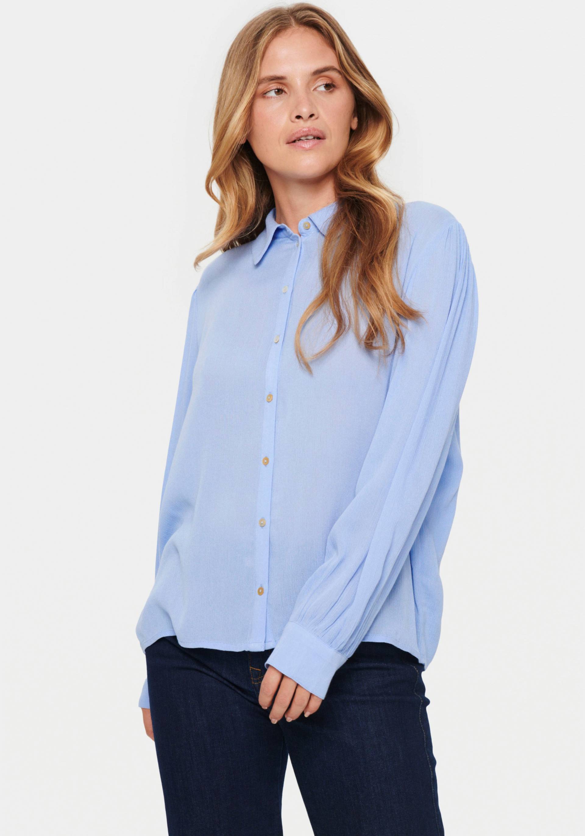 Saint Tropez Hemdbluse »AlbaSZ Shirt« von Saint Tropez