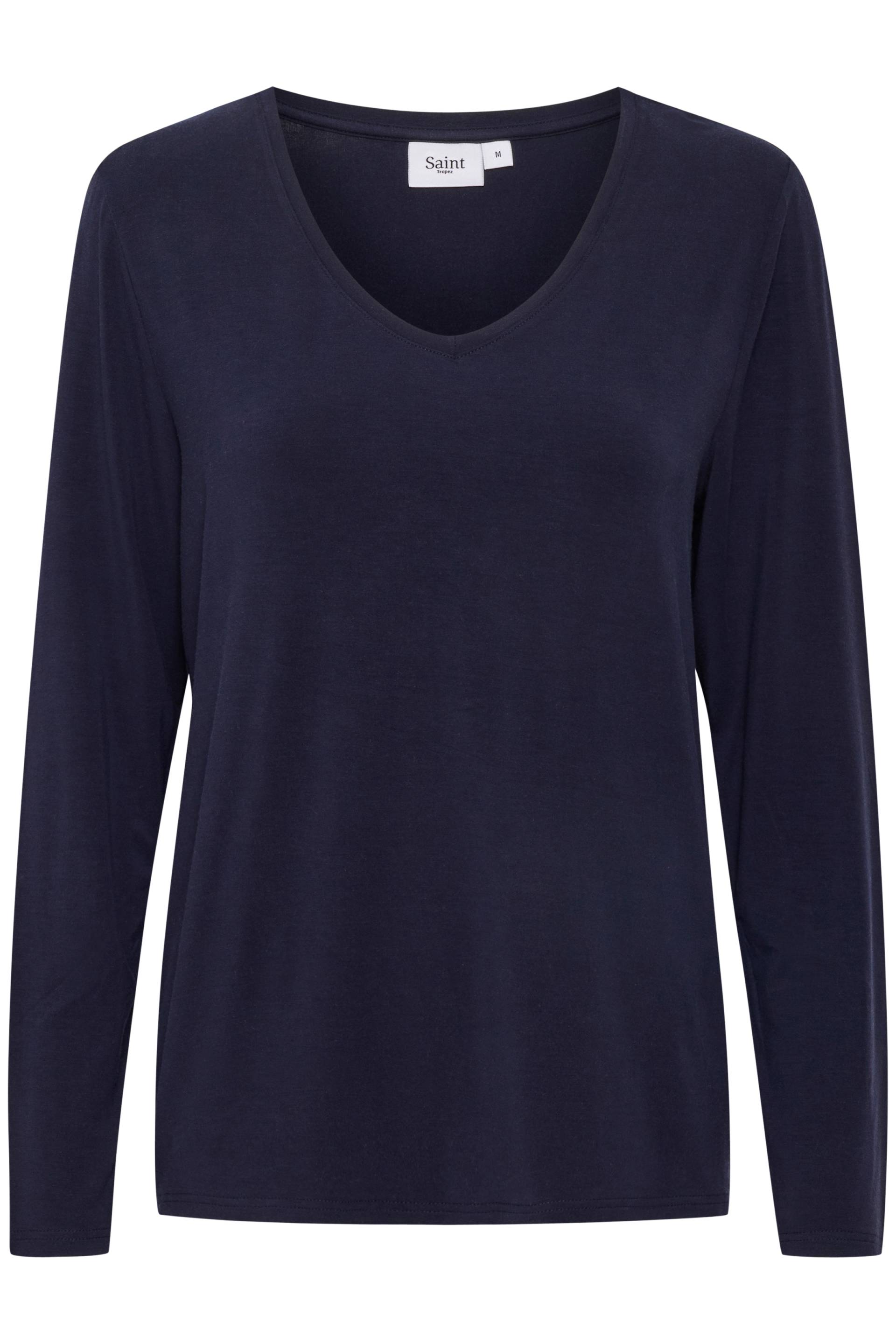 Saint Tropez Klassische Bluse »AdeliaSZ V-N LS Blouse« Saint Tropez Klassische Bluse »AdeliaSZ V-N LS Blouse« von Saint Tropez