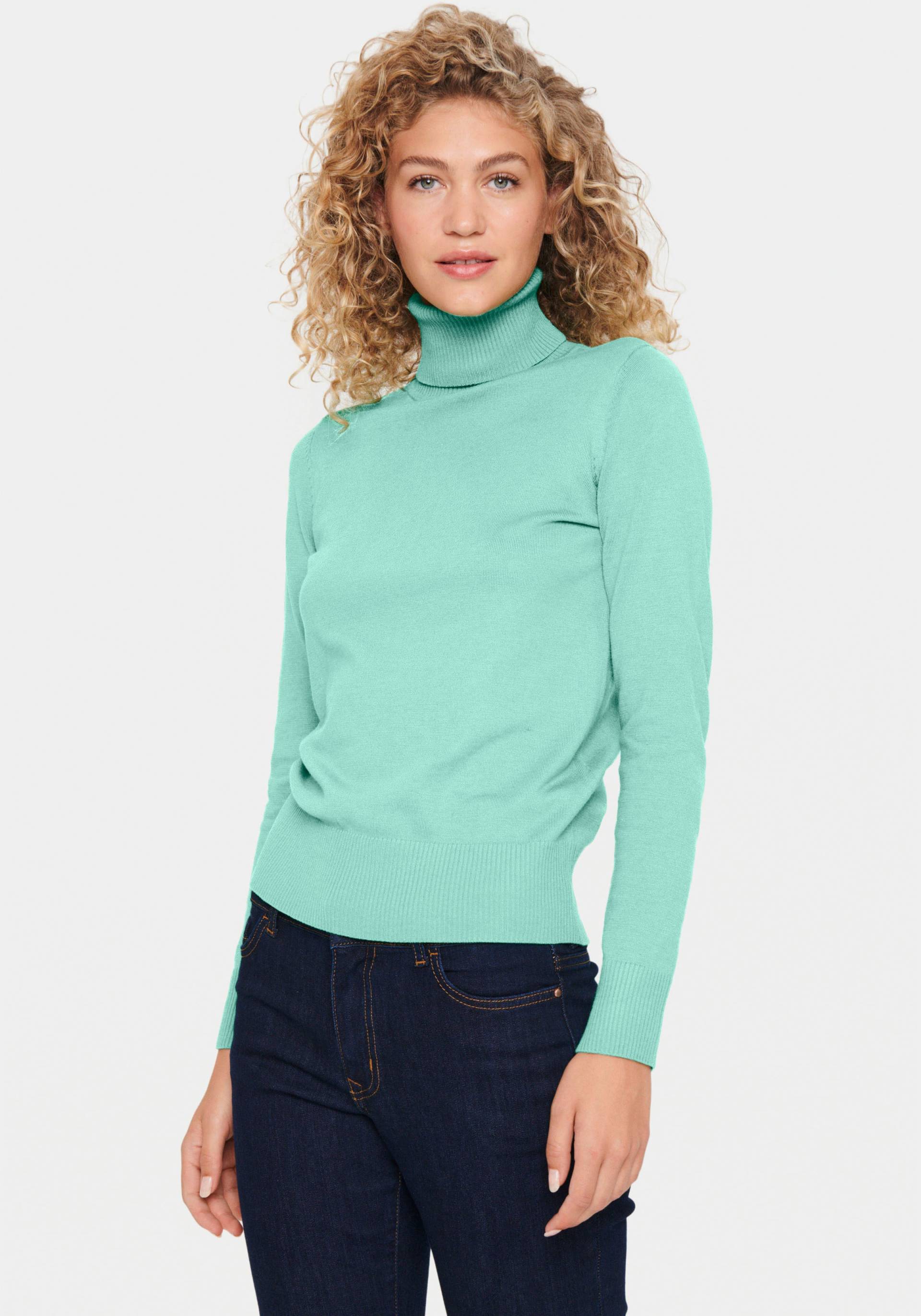 Saint Tropez Rollkragenpullover »J2046, MilaSZ Rollneck Pullover« von Saint Tropez