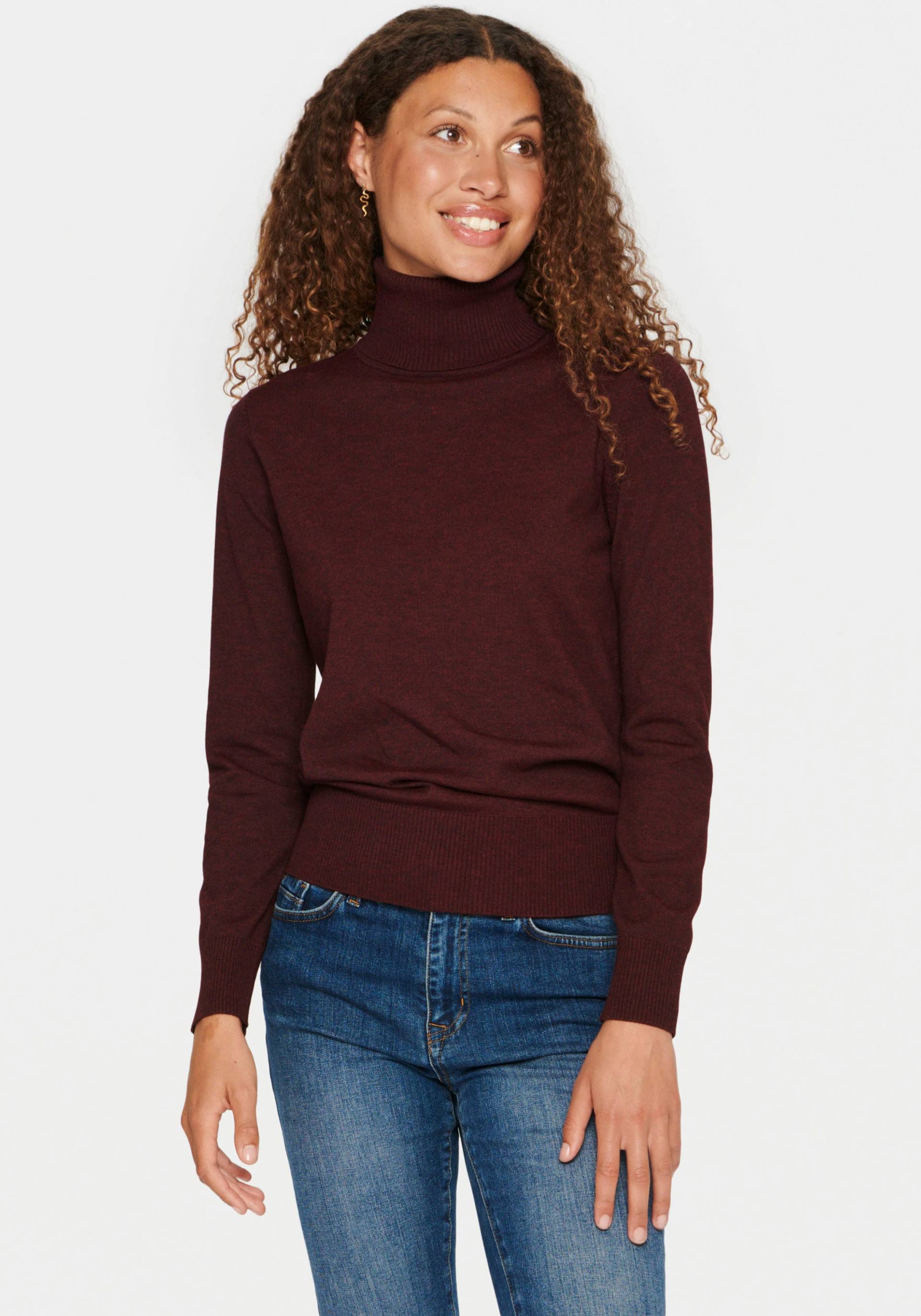 Saint Tropez Rollkragenpullover »J2046, MilaSZ Rollneck Pullover« von Saint Tropez