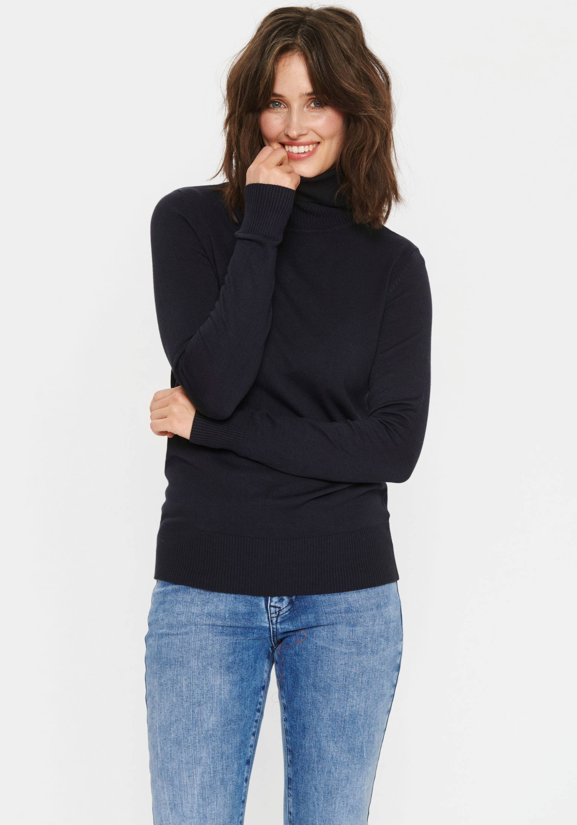 Saint Tropez Rollkragenpullover »MilaSZ J2046« von Saint Tropez