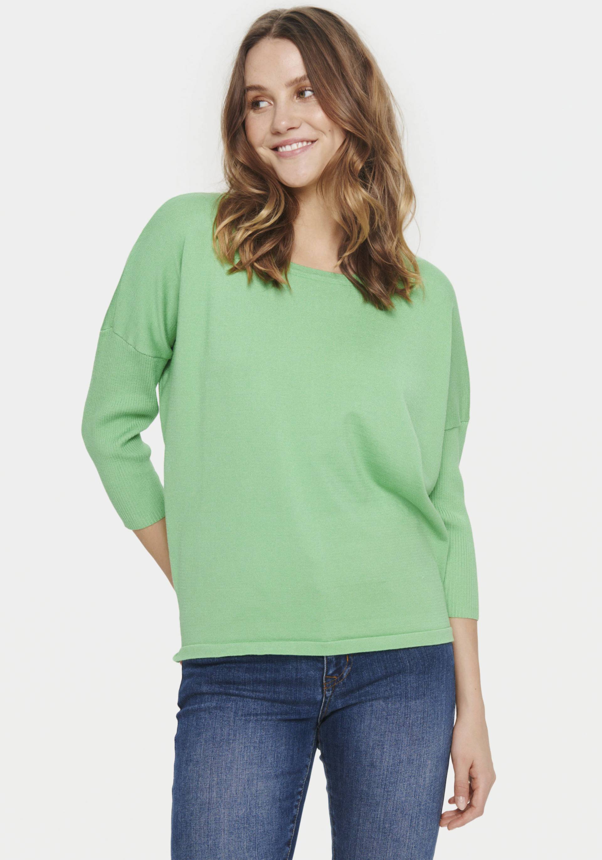 Saint Tropez Rundhalspullover »A2561, MilaSZ R-Neck Pullover« von Saint Tropez