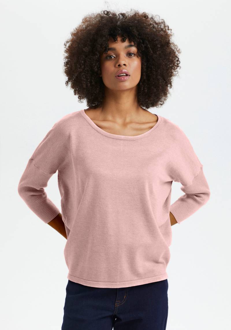 Saint Tropez Rundhalspullover »A2561, MilaSZ R-Neck« von Saint Tropez