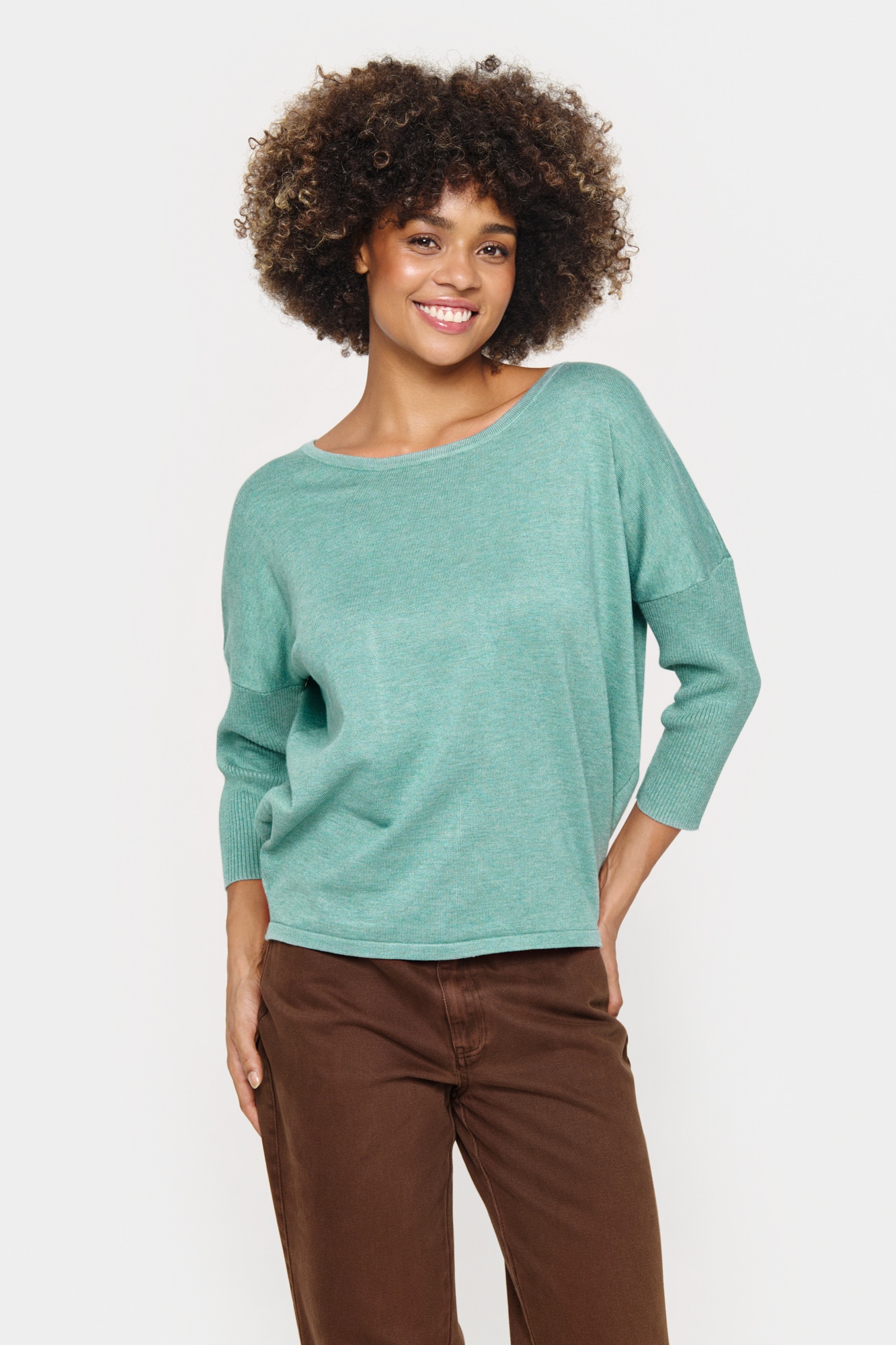 Saint Tropez Rundhalspullover »A2561, MilaSZ R-Neck« Saint Tropez Rundhalspullover »A2561, MilaSZ R-Neck« von Saint Tropez