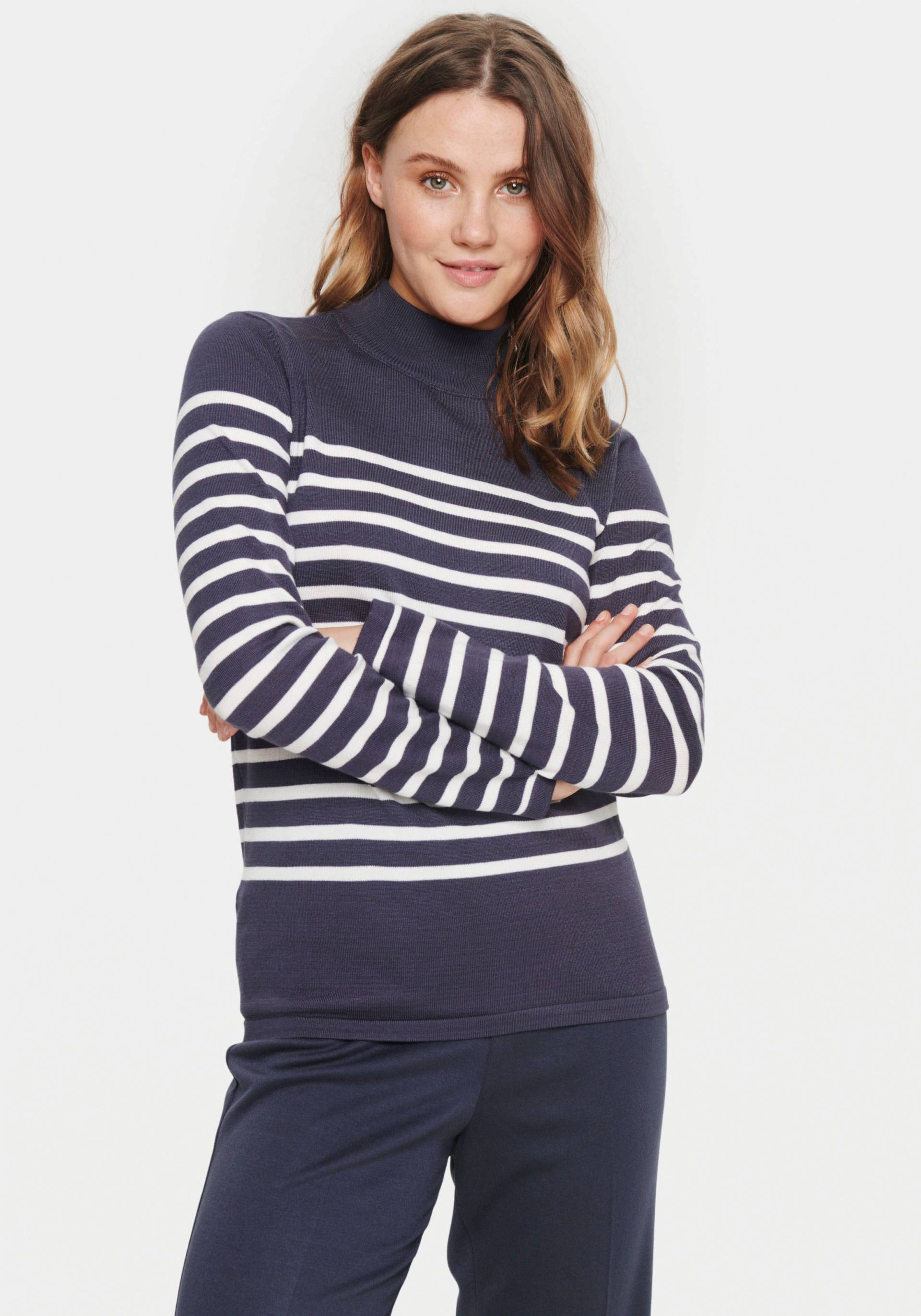 Saint Tropez Stehkragenpullover »MikaSZ« von Saint Tropez