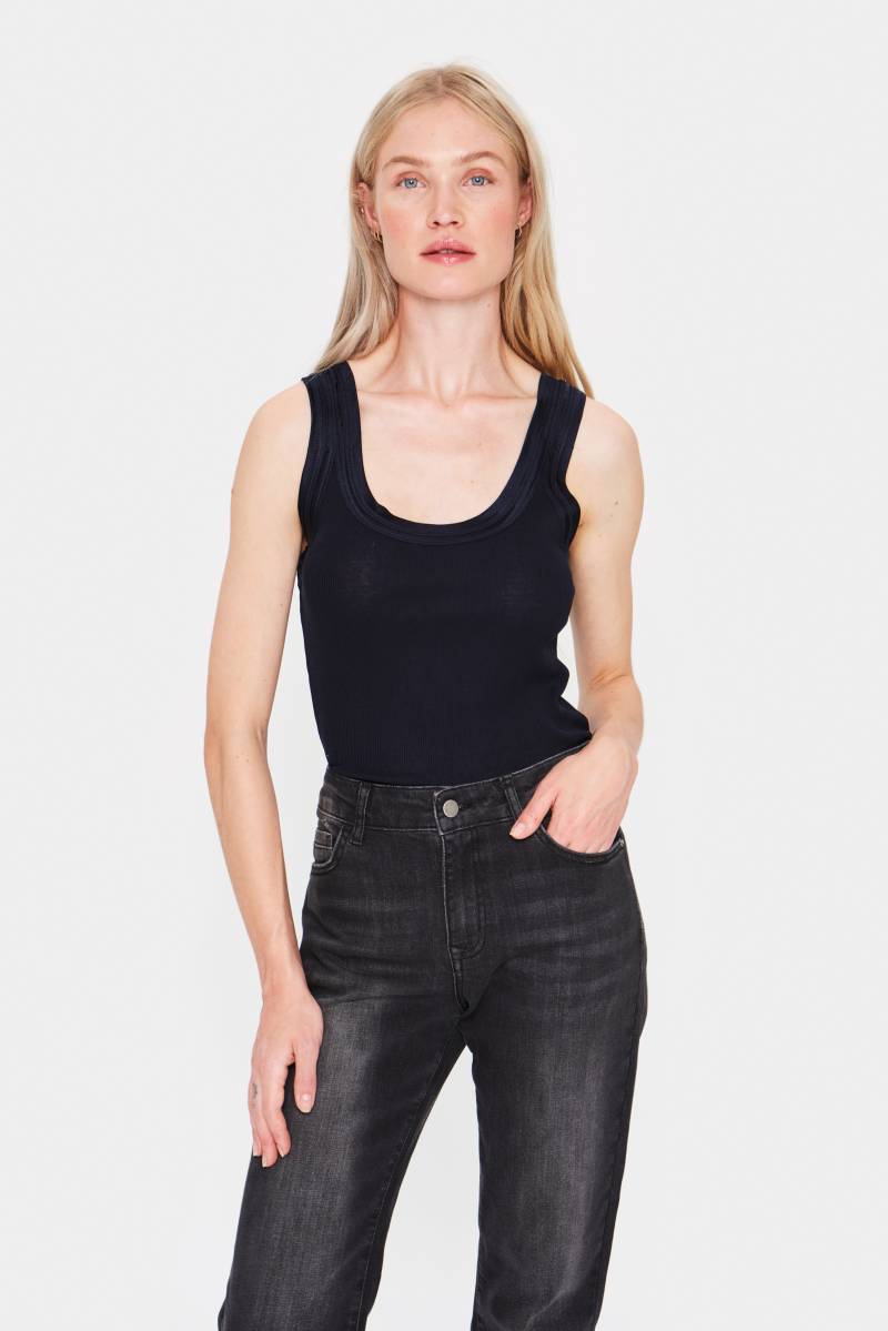 Saint Tropez Tanktop »SZ-MAYA TANK TOP«, mit Seidenanteil von Saint Tropez