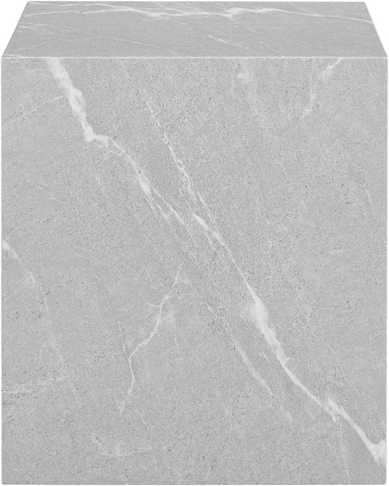 SalesFever Beistelltisch, quadratisch 45x45 cm, in Marmoroptik foliert von SalesFever