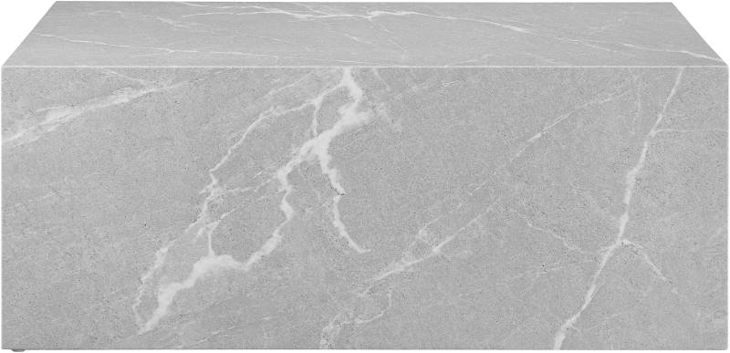SalesFever Couchtisch »Almeria Beistelltisch B/T 90/60 cm«, rechteckig 90x60 cm, in Marmoroptik foliert von SalesFever
