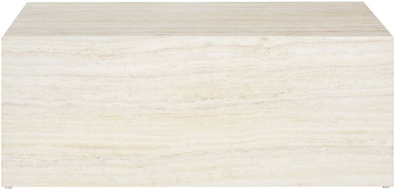 SalesFever Couchtisch »Almeria Beistelltisch B/T 90/60 cm«, rechteckig 90x60 cm, in Marmoroptik foliert von SalesFever