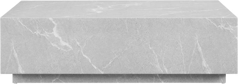 SalesFever Couchtisch »Almeria Beistelltisch B/T 120/75 cm«, rechteckig 120x75 cm, in Marmoroptik foliert von SalesFever
