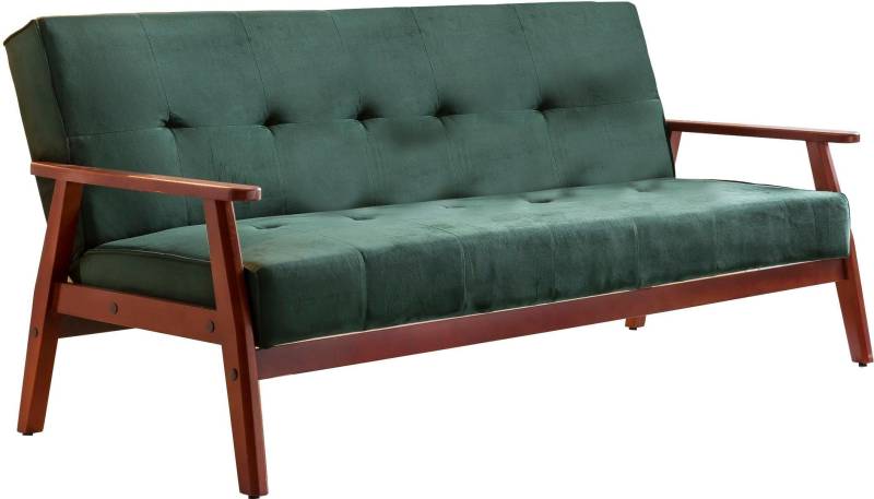 SalesFever Schlafsofa »Skagen, Sofa, 3-Sitzer«, mit Holzgestell, 60° Relax- und Schlaffunktion, Breite 190 cm von SalesFever