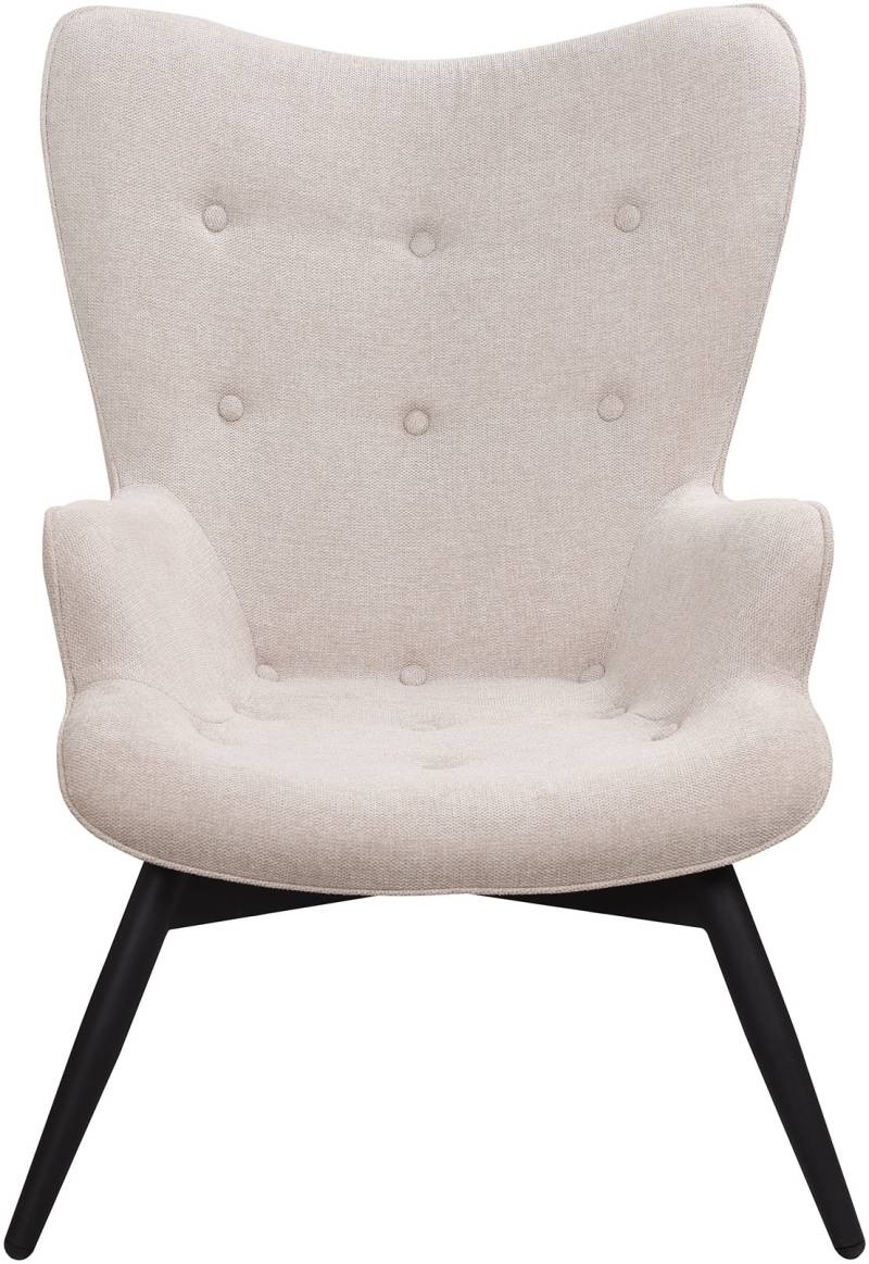 SalesFever Sessel, (1 St.), Zierknöpfe in der Rückenlehne von SalesFever