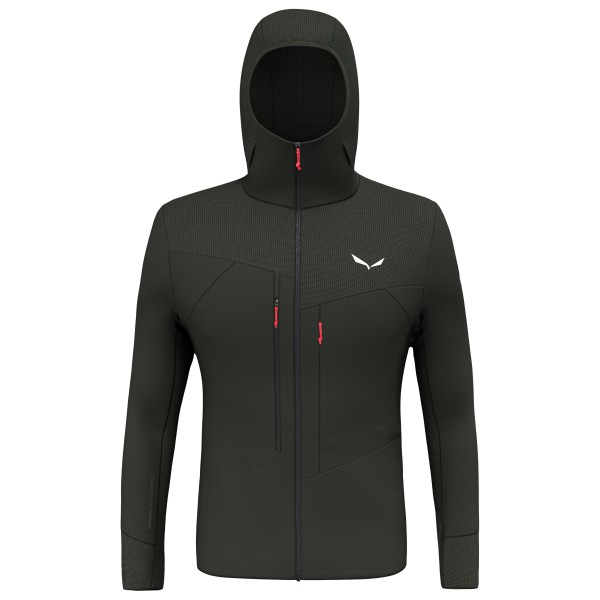 Salewa - Agner PolarLite Hooded Jacket - Fleecejacke Gr 54 schwarz von Salewa