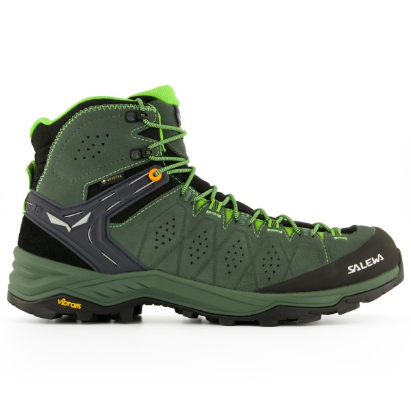 Salewa - Alp Trainer 2 Mid GTX - Wanderschuhe Gr 6,5 oliv von Salewa