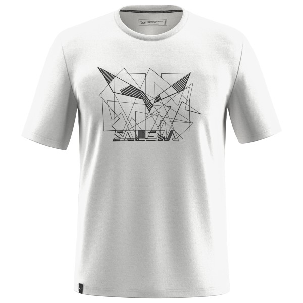 Salewa - Eagle Geometric T-Shirt - Funktionsshirt Gr 50 grau/weiß Salewa - Eagle Geometric T-Shirt - Funktionsshirt Gr 50 grau/weiß von Salewa