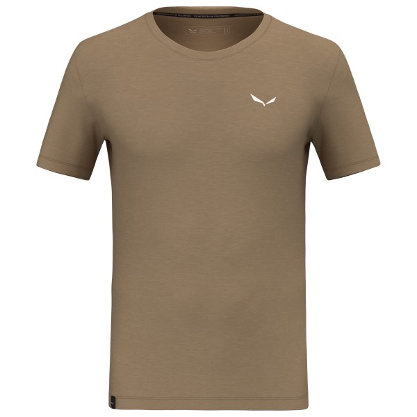 Salewa - Eagle Minilogo Alpine Merino T-Shirt - Merinoshirt Gr 50 quicksand Salewa - Eagle Minilogo Alpine Merino T-Shirt - Merinoshirt Gr 50 quicksand von Salewa