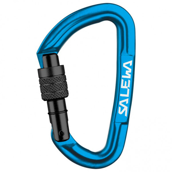 Salewa - Hot G3 Screw Carabiner - Schraubkarabiner Gr One Size blau von Salewa