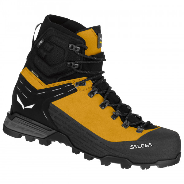 Salewa - Ortles Ascent Mid GTX - Bergschuhe Gr 10 schwarz/gelb von Salewa