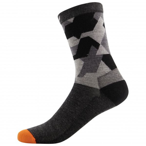 Salewa - Pedroc Camu All Mountain Crew Sock - Wandersocken Gr 45-47 schwarz von Salewa