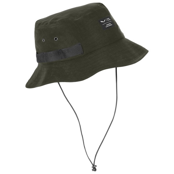 Salewa - Puez Hemp Brimmed Hat - Hut Gr 60 cm oliv von Salewa