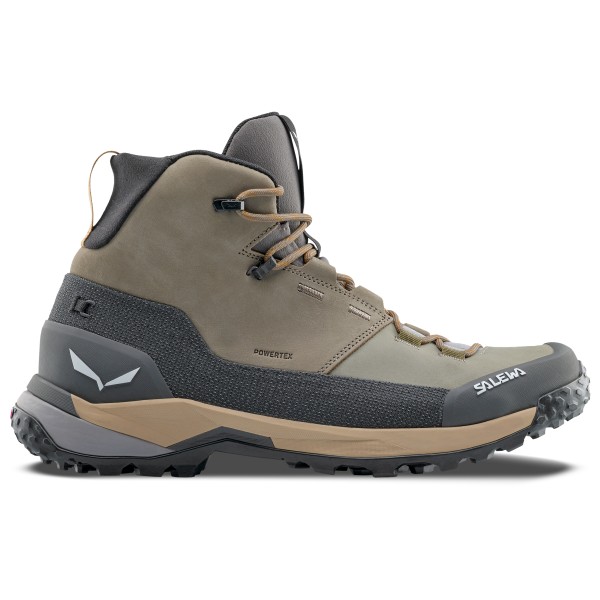 Salewa - Puez Leather Mid PTX - Wanderschuhe Gr 12 grau Salewa - Puez Leather Mid PTX - Wanderschuhe Gr 12 grau von Salewa