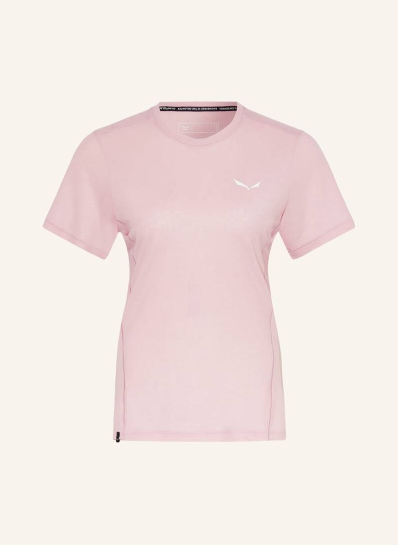 Salewa T-Shirt Puez Dry'ton rosa von Salewa