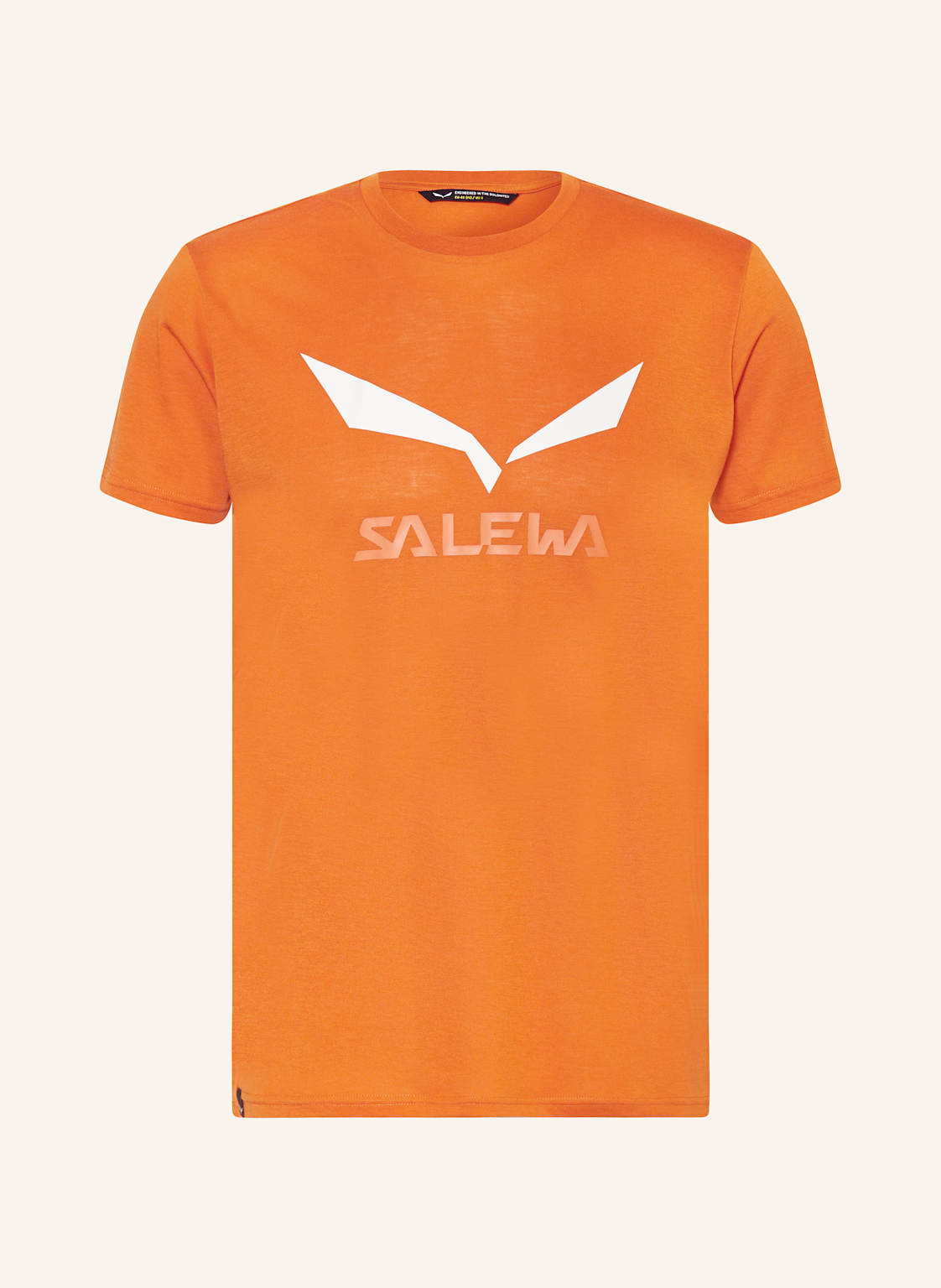 Salewa T-Shirt Solidlogo Dri-Release® orange von Salewa